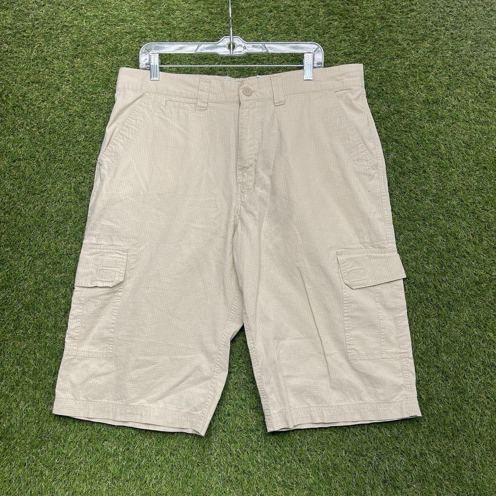 Avirex Cargo Shorts Mens 36 Vintage 90s Ripstop Utility Outdoors Hiking Skater